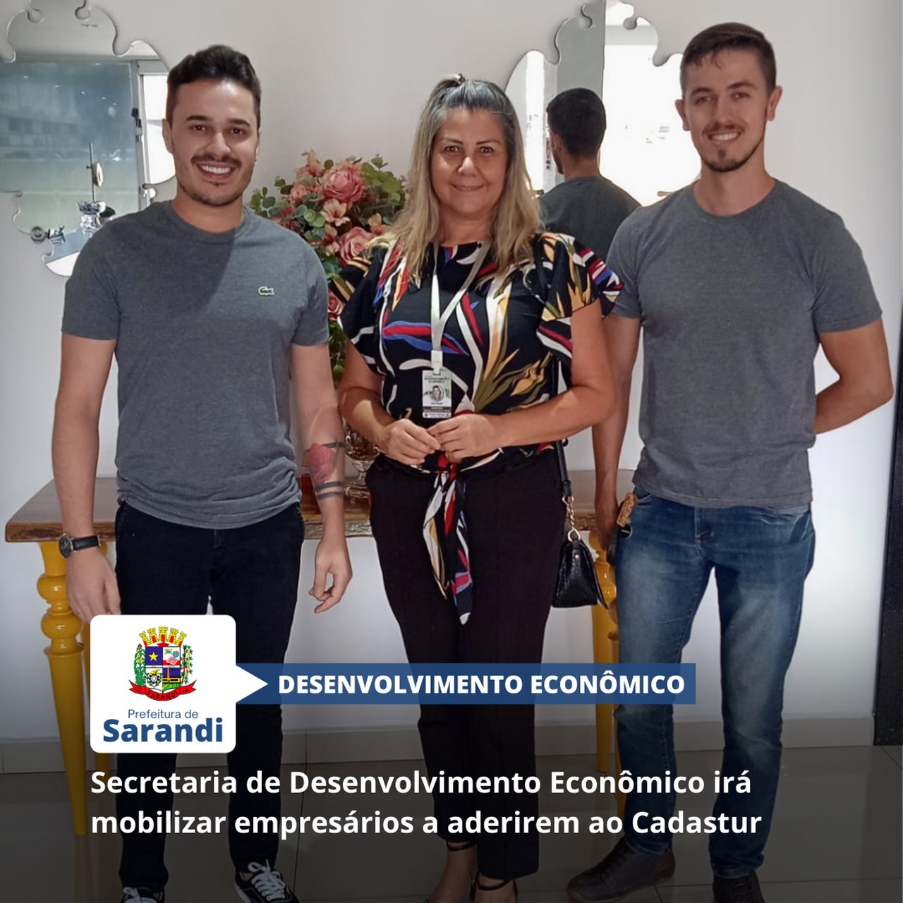 Secretaria de Desenvolvimento Econômico irá mobilizar empresários a aderirem ao Cadastur